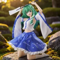 東方Project 東風谷早苗 ヌードルストッパー　フィギュア　プライズ