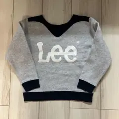 Lee トレーナー 120cm グレー/ネイビー