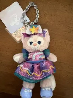 香港ディズニー 20周年 リーナベル ぬいぐるみキーチェーン