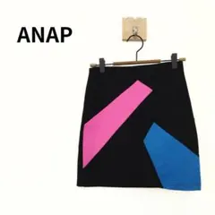 ANAP　ミニスカート　タイト　ブラック　　2082