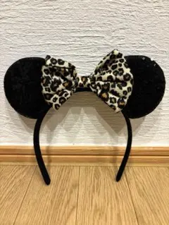 ❤️新品❤️訳あり大特価❤️ミニー　カチューシャ ヒョウ柄 Disney 海外