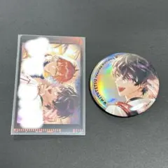 【佐伯イッテツ】【宇佐美リト】リトテツ チェキ 缶バッジ