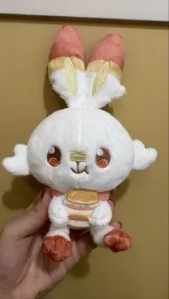 ヒバニー ぬいぐるみ マスコット ハンバーガー