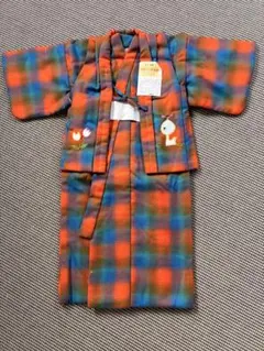 1〜二歳用　ウール100%着物セット 着物と陣羽織