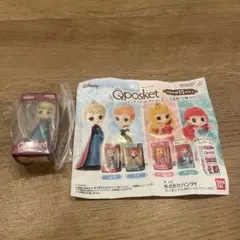 Qposket エルサ ミニチュア　カプセルトイ