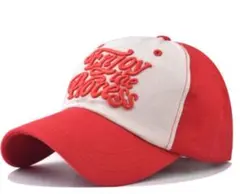 帽子　キャップ　アメカジ 刺繍　赤　トラッカーキャップ メッシュ　y2k 帽子