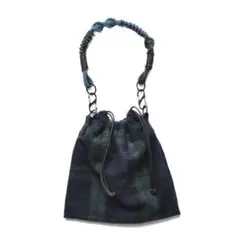 ⑤visyay「paranoia :) Drawstring Bag」巾着バッグ
