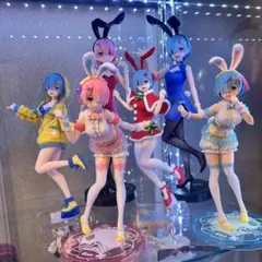 美少女フィギュア 6体セット まとめ売り リゼロフィギュア　※正規品台座で発送のサムネイル