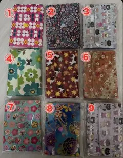 お薬手帳や通帳やカードケース　ハンドメイド