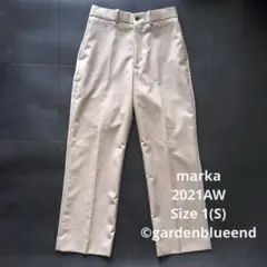 marka 2021AW センタープレス イージー スラックス サイズS 日本製のサムネイル