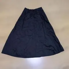 無印良品　麻 フレアスカート