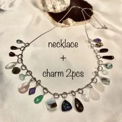 ♦️ネックレス&お好きなチャームセレクト2点♦️