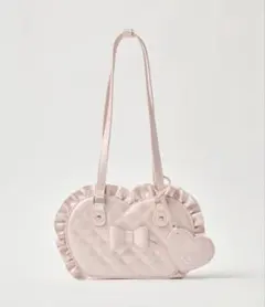 Fiorforte lacy ribbon boston bag ピンク リボン - メルカリ