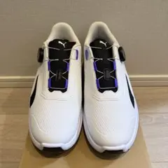 PUMA BOAダイヤル式ゴルフシューズ レディーススパイクレス25cm小さめ