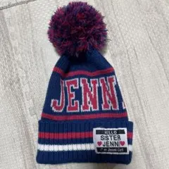 SISTER JENNI ポンポン付きニット帽 Sサイズ