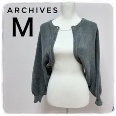 archives レディース　Ｍ　長袖　ボレロ　ニット　カーディガン セーター