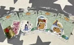ディズニー くまのプーさん 一番くじ ステッカーコレクション 4種類セット