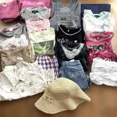 新品あり　120cm春夏子供服まとめ売り メゾピアノ　ミキハウス　GAP など