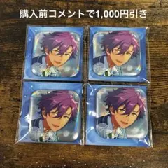 あんスタ 中国 追光缶バッジ スクエア缶バッジ UNDEAD ① - メルカリ