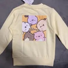 新品 120 げっし〜ず トレーナー スウェット イエロー
