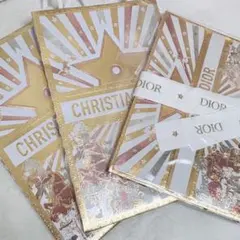 Dior 2025年ショッパー２枚　ギフトバッグホリデー ラッピング