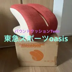 【中古品】フィットネスクラブがつくったバウンドクッション 赤