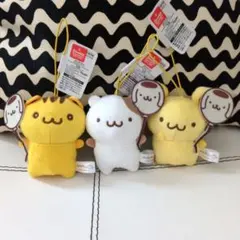 ポムポムプリン プリンのハッピールーティン マスコット 全種 ラウンド