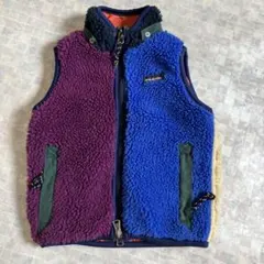DENIM DUNGAREE ボアベスト クレイジーパターン