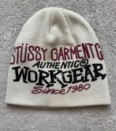Stussy 23FW WORKGEAR PRINT SKULL CAP 白 Stussy 23FW WORKGEAR PRINT SKULL CAP 白