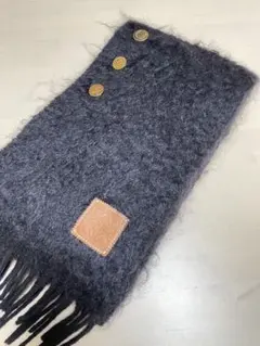- LOEWE - ボタン付きマフラー