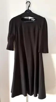 TO BE CHIC ワンピース 七分袖 ブラック サイズ40