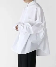 minsobi BIG ドルマンシャツ ビックシルエット ホワイト