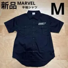 MARVEL マーベル　STARK スターク　半袖シャツ　黒　ブラック　M 新品のサムネイル
