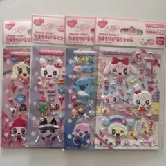 新品 国内正規品 たまもりしーる ぷっくりシール リフィル 全4種　たまごっち