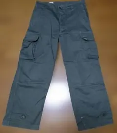 berjack / M-47 ミリタリー パンツ リネン ブラック ベルジャック