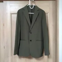 ジーユー オリーブグリーン カジュアルスーツ メンズL