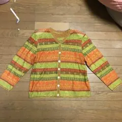 お値下げしました‼︎カラフル サマーニット アンサンブル