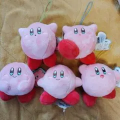 カービィ ぬいぐるみストラップ 5体セット