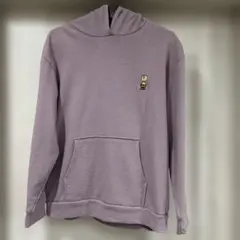 スヌーピーパーカー　フード付き(チャーリーブラウン刺繍)　Sサイズ