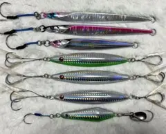 【新品未使用】ジャッカル バンブルズジグ、ファングジグ80~120g7本セット