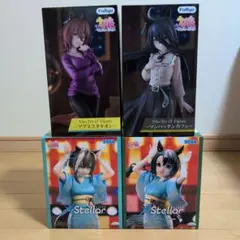 ウマ娘 フィギュア 4種セット アグネスタキオン マンハッタンカフェ