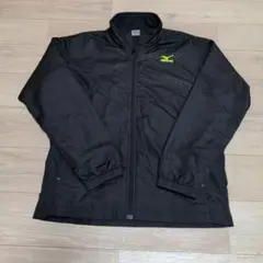 Mizuno ジップアップウィンドブレーカー 　　 　サイズL　色ブラック