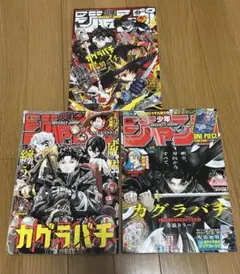 カグラバチ ジャンプ本誌3冊 ポストカード・とじ込み付録あり カグラバチ ジャンプ本誌3冊 ポストカード・とじ込み付録あり - メルカリ