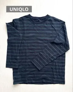 UNIQLO キッズ　150cm ボーダー長袖Tシャツ