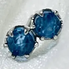 ブルートパーズ　天然石　ピアス　オーダーページ　4点〖2セット〗　まとめ売り