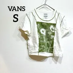 VANS Lizzie Armanto 【S】花柄半袖Tシャツ ショート丈