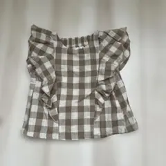 100cm チェックシャツ