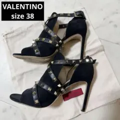 Valentino スタッズ付きハイヒールサンダル