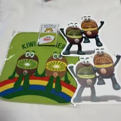 ゼスプリ キウイブラザーズ ミニタオル ポップ　フルーツピック　まとめて