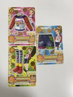 アイカツ カード 有栖川おとめ 3枚セット